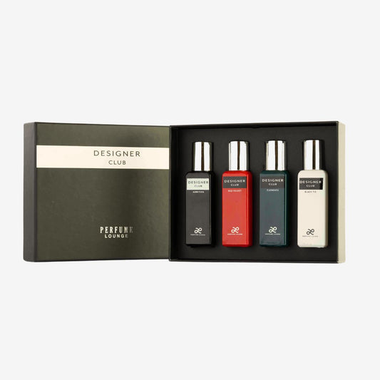 Designer Club Perfume Gift Set of 4 Perfumes (20 ml Each) - 80ml