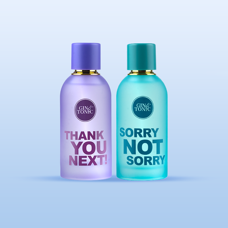Gin & Tonic Sorry Not Sorry & Thank You Next (Combo of 2 - 100ml each)