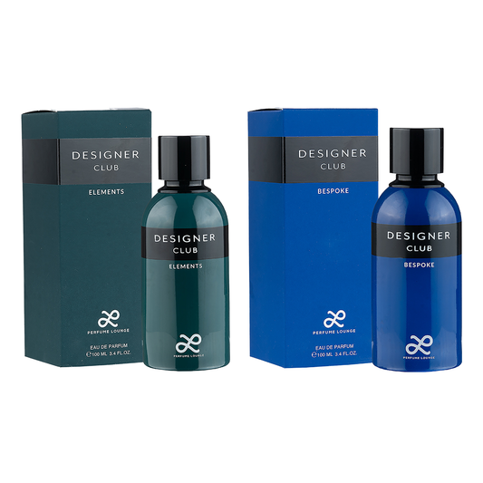 Designer Club Elements & Bespoke By Perfume Lounge For Men(Pack of 2- 100ml each)